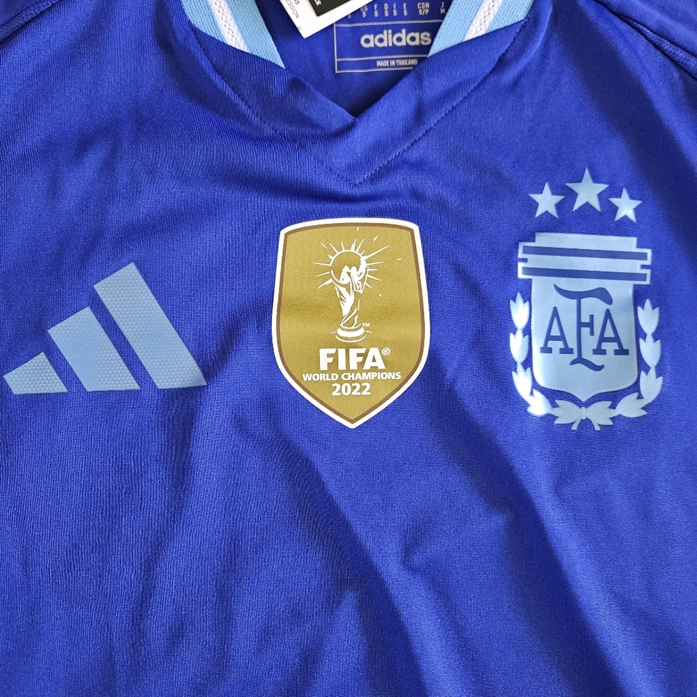 Adidas Argentina 2024/25 Away Soccer Jersey Messi IP8384 Men's Size Small - Picture 2 of 9
